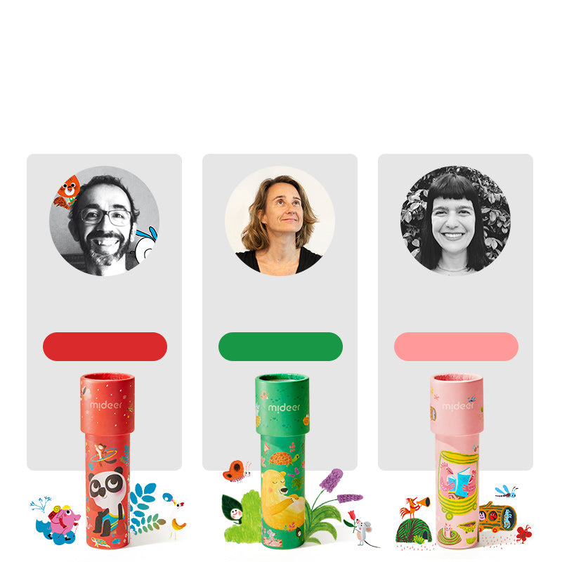 Kids Kaleidoscope – Colorful Animal Design Tube Toy – Fun Educational Gift for Boys & Girls