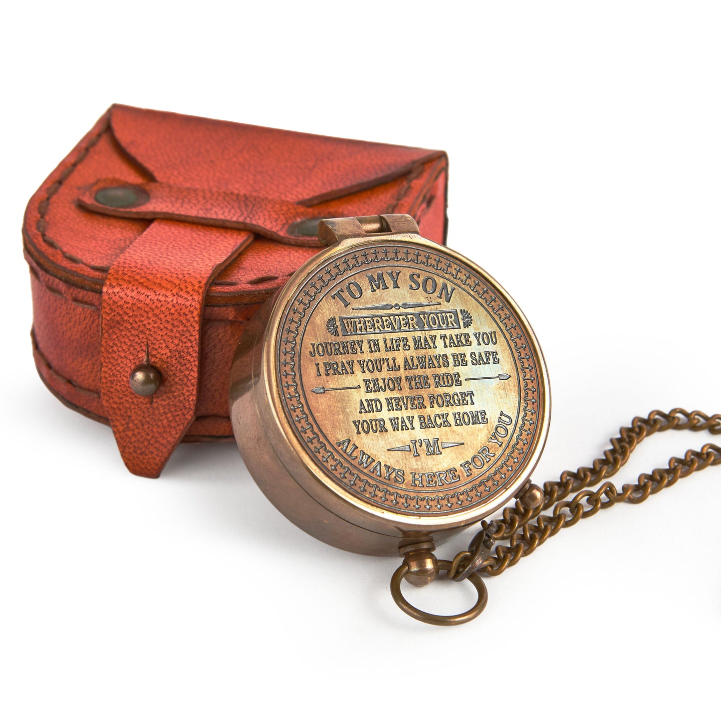 Pocket Compass Gift For Your Son.