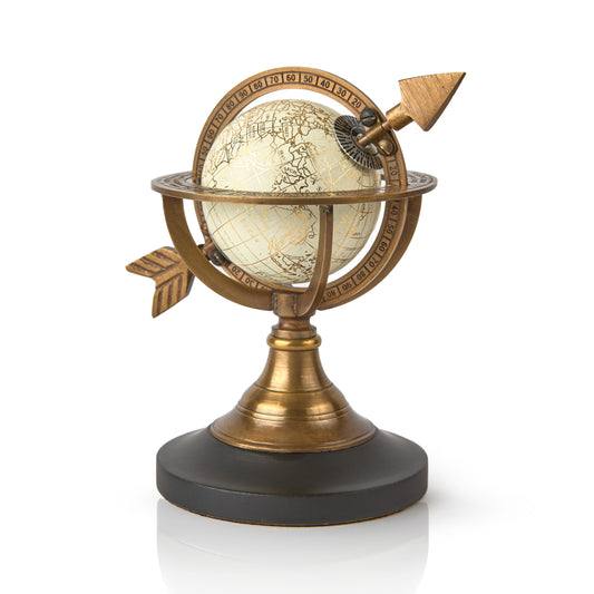 Vintage Style Globe for Desk or Bookshelf. Perfect gift for Adults