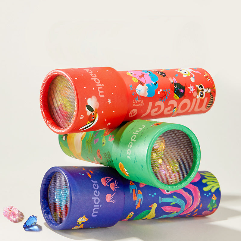 Kids Kaleidoscope – Colorful Animal Design Tube Toy – Fun Educational Gift for Boys & Girls